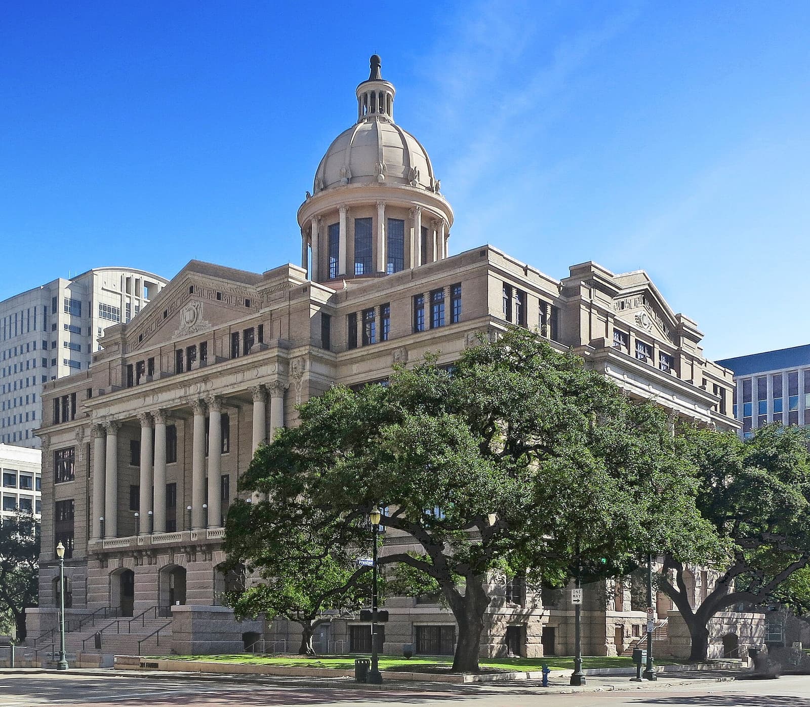 Classical American courthouse